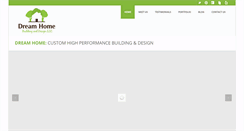 Desktop Screenshot of dreamhomebuildinganddesign.com