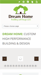 Mobile Screenshot of dreamhomebuildinganddesign.com